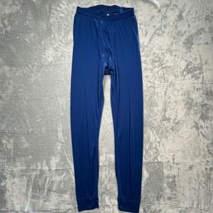 Patagonia Capilene Base Layer Pants Mens Large Blue Thermal Leggings 44001 USA